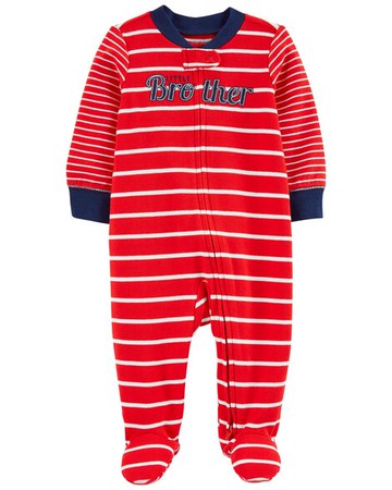Baby Brother 2-Way Zip Cotton Sleep & Play