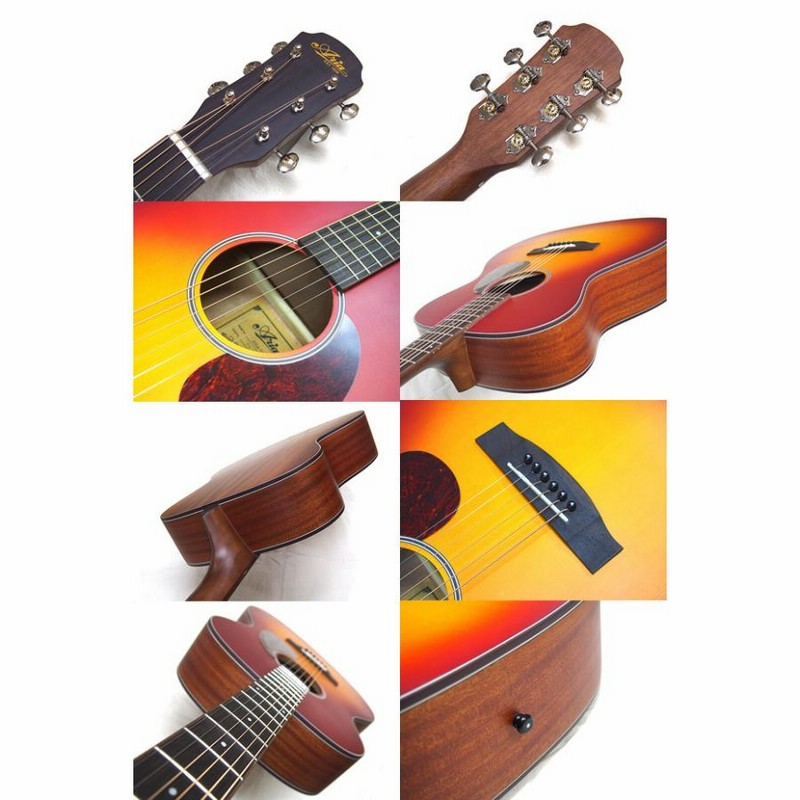 Aria アコースティックギター ARIA-101MTN ナチュラル ケース付き ARIA