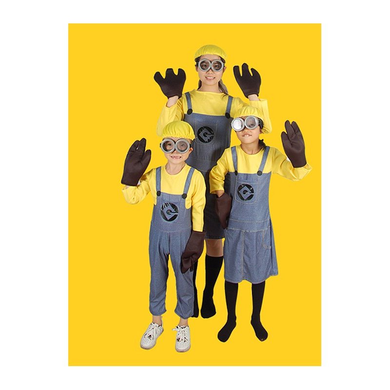 ミニオン風衣装セット 子供 キッズ ミニオン コスプレ 衣装 仮装 コスチューム なりきりセット 4点セット 怪盗グルー ミニオンズ 通販 Lineポイント最大0 5 Get Lineショッピング