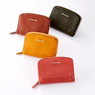 Dakota ダコタ ペルラ イタリア革 折財布 ピンク 通販 Lineポイント最大get Lineショッピング