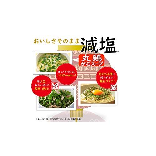 味の素 丸鶏がらスープ〈塩分ひかえめ〉40g袋