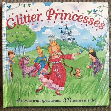 《出清》Glitter Princesses 3D立體 兒童 故事書 公主童話 故事集＊夏日微風＊