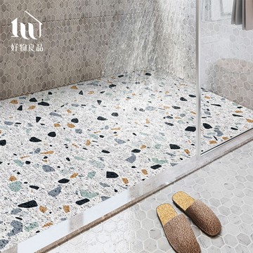 【好物良品】《水磨石》獨家專利設計可剪裁絲圈陽台浴室防滑墊｜可訂製尺寸請聯繫LINE客服@haowu