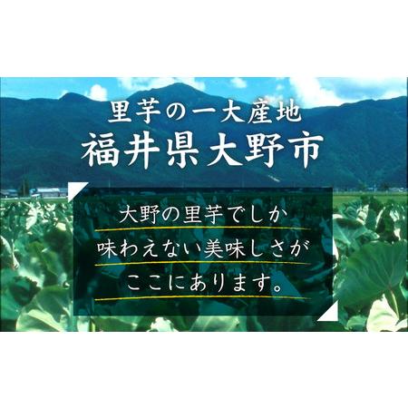 ふるさと納税 越前大野産 「純ちゃん農園の里芋 3kg」サイズL寸 福井県大野市