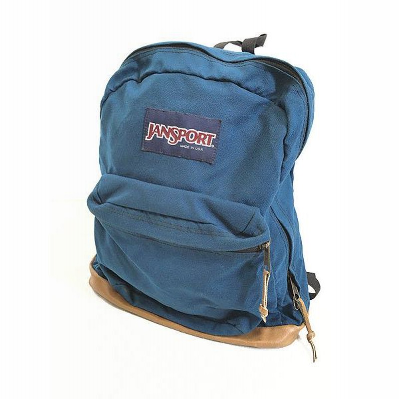 最大88％オフ！ JANSPORT ボトムレザーリュック バックパック