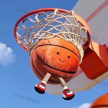 兒童玩具 nba公仔 抱枕 籃球娃娃 安撫娃娃 造型抱枕 玩偶 娃娃 寶寶玩具 生日禮物 籃球 交換禮物 抱枕娃娃小抱枕