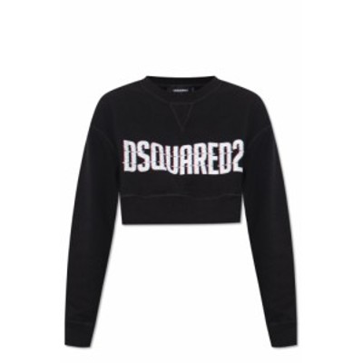 DSQUARED2 ディースクエアード BLACK トレーナー レディース 秋冬2023