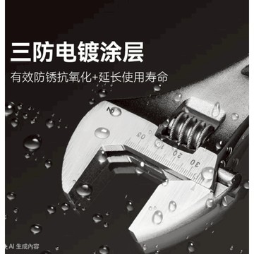 [實體店面+含發票]開口板手 活動板手 衛浴活口板手 家用工具