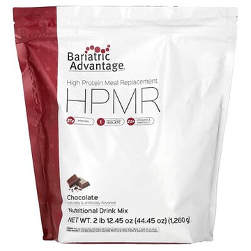 Bariatric Advantage, HPMR，高蛋白質代餐，巧克力味，2 磅 12.45 盎司（1260 克）