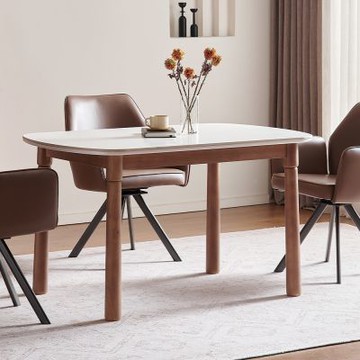 MUNA家居  伊諾可4.3尺岩板餐桌/F-68   130X80X75cm