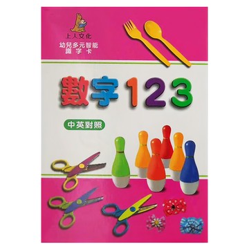 上人文化 數字123 大識字卡  不適用  上人文化事業有限公司