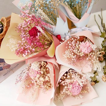 小可愛花束 極度花燥 永生花 花禮