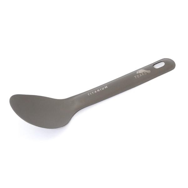 トークス TOAKS Titanium Short Handle Spoon チタニウムショートハンドルスプーン カトラリー スプーン アウトドア食器