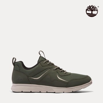 Timberland 男款橄欖色低筒休閒鞋|A6A31EDI