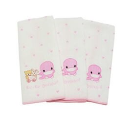 KU KU 酷咕鴨 可愛緹花小手帕(3入)【悅兒園婦幼生活館】