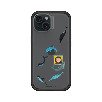 iPhone 15 Mod NX 黑 - 幾米 Jimmy Liao - 星空-心中的女孩