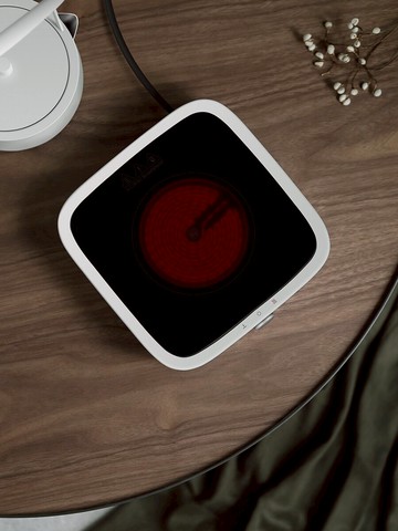 三界茶具簡2代茶爐鐵壺電陶爐家用玻璃壺電熱煮茶爐 迷你電熱茶爐