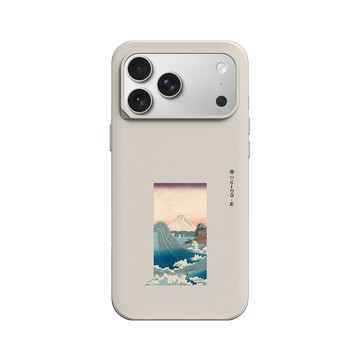 iPhone 17 Pro Max SolidX 貝殼灰 - Turning Japanese / 東方物語 - 波濤