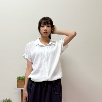 【Hana Mokuba】花木馬日系女裝縮口造型襯衫
