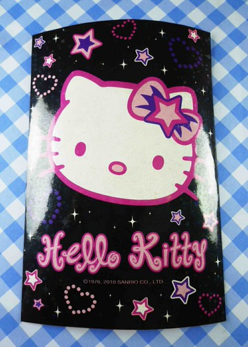 【震撼精品百貨】Hello Kitty 凱蒂貓 貼紙-黑大頭 震撼日式精品百貨