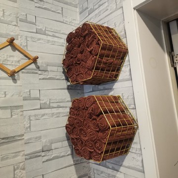 公司貨 最低價 免運 墻上置物架書架美發毛巾架發廊壁掛收納美容店沙發后裝飾免打孔