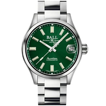 BALL波爾錶 Engineer Master II系列 COSC天文台認證 耐寒機械腕錶 45mm / NM3500C-S2C-GR｜樂天領券現折★全館特惠中★指定刷卡回饋10%