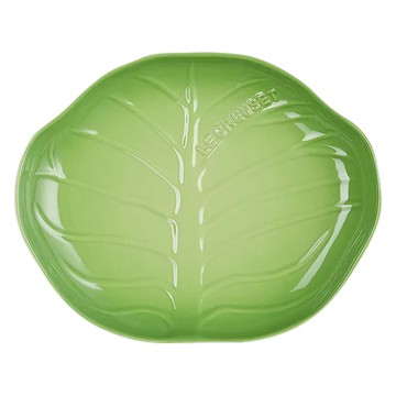 LE CREUSET 蔬菜盤 中 630g 棕櫚綠 - 法國餐瓷經典品牌 為您打造精緻生活品味  1個