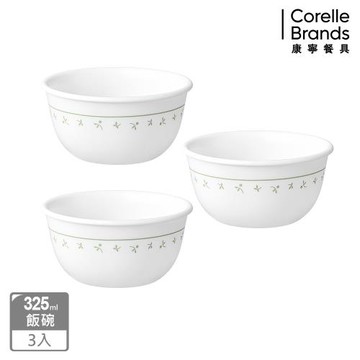 【美國康寧】CORELLE 莓好時光-3件式飯碗組-C02