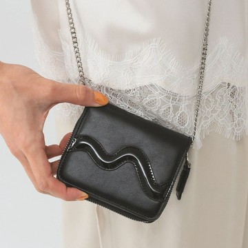 Casselini × Ray BEAMS / 別注 女裝 鍊條 錢包