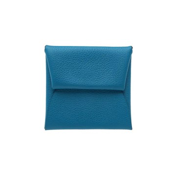 HERMES BASTIA 皮革零錢包 / C 刻