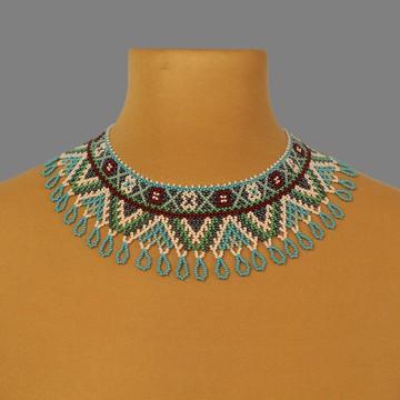 女士串珠圍兜項鍊個性配飾