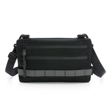 防潑橫式隨身包-尊爵黑(289630930)