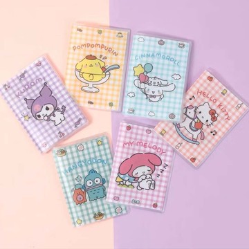 天藍小舖-三麗鷗格紋系列護照套-共6色-$99【A11115535】