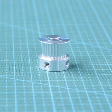 高精度2GT鋁質同步輪 24齒 內孔5mm 6.35mm可選 齒寬9.5mm可配帶