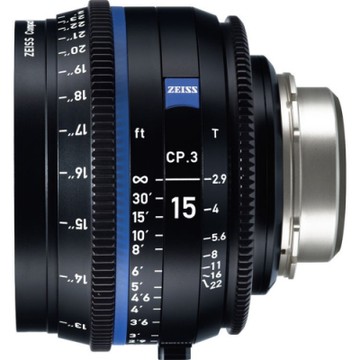 蔡司 Zeiss CP.3 CP3 15mm T2.9 Feet 電影定焦鏡頭 公司貨