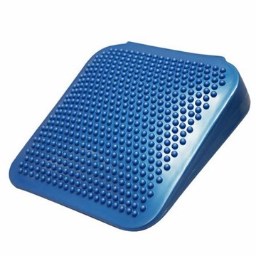 Wedge Seat Cushion CanDo 131/2 W X 131/2 D Inch Rubber Blue 1 Each by Fabrication Enterprises