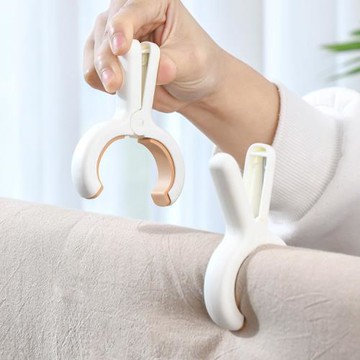 強力曬被子衣夾子窗簾防風夾硅膠軟夾子晾衣夾專用蚊帳夾子固定器