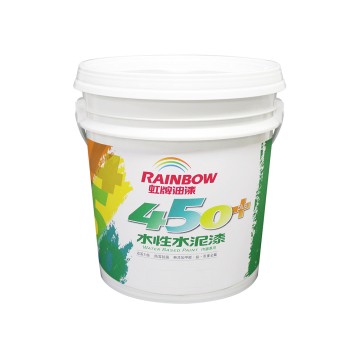虹牌 450plus 水泥漆 平光 百合白 10L