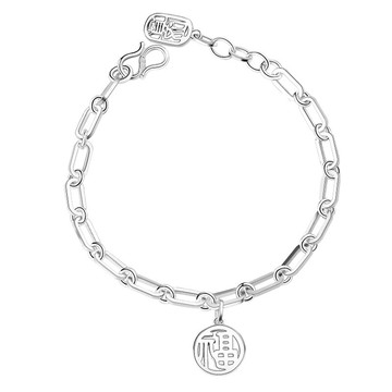 999純銀手鏈女生ins小眾設計簡約學生情侶手飾圣誕節禮物送女朋友