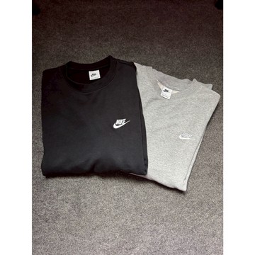 【TACKSTHGOOD】Nike Nsw Club Crew 大學T 黑灰 BV2667-010 BV2667-063