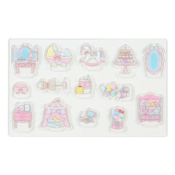 小禮堂 Sanrio大集合 扮家家酒立牌屋配件 (家具款) 4550337-296394
