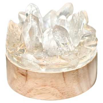 命運好好玩 白水晶簇化煞燈 8110805  1個  白色