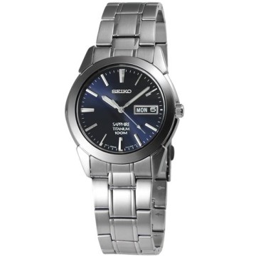 SEIKO 都會鈦金屬藍寶石水晶石英腕表-湛藍面SGG729P1推薦| udn買東西| LINE購物