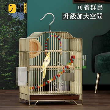 免運 特惠/附發票 鳥籠 鸚鵡籠 籠子 鳥籠虎皮鸚鵡籠子家用玄鳳牡丹珍珠鳥籠子八哥專用加大號生態別墅工廠直銷 店長推薦 售後保障 全館折扣 5s722