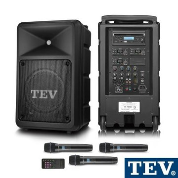 TEV 300W藍牙/CD/USB/SD三頻無線擴音機 TA780DC-3