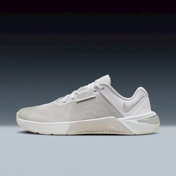 NIKE W METCON 10 白灰 緩震 防滑 束帶 網布 健身 訓練鞋 運動鞋 女鞋【HQ2620-100】