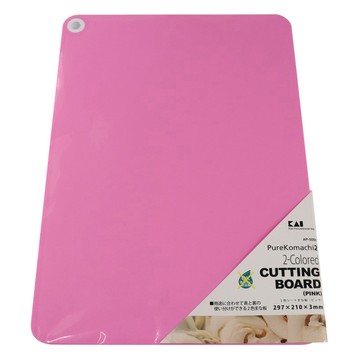 KAI 貝印 雙色薄砧板 AP-5058  297 x 210 x 3mm  粉色 + 白色  1個