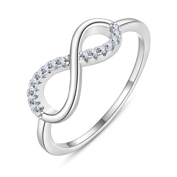 戒指．無限．關節戒．指節戒．銀色款．疊戴．混搭設計