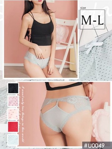 U0049 透氣簍空無限魅力內褲單件 5色