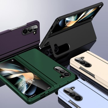 適用三星 Samsung Galaxy Z Fold8 wide摺疊屏手機殼ZFOLD7隱形支架全包防摔fold6保護套